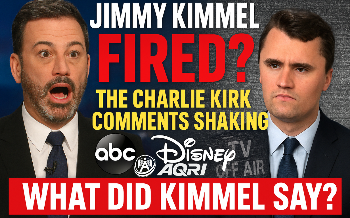Jimmy Kimmel FIRED? The Charlie Kirk Comments Shaking Disney